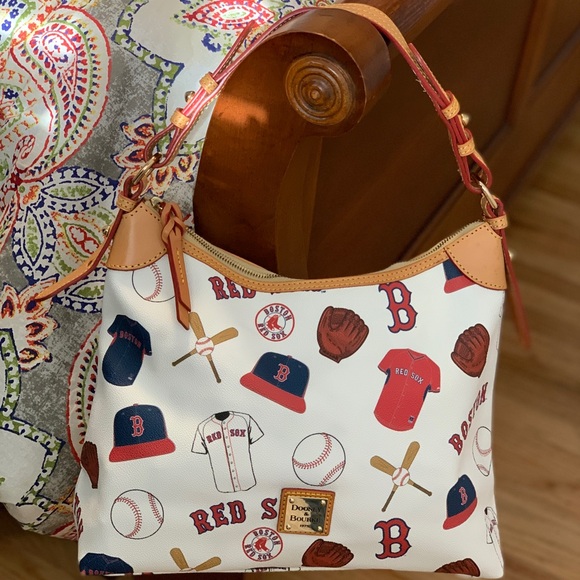 Dooney & Bourke Handbags - Dooney & Bourke MLB Boston Red Sox Baseball Hobo Bag